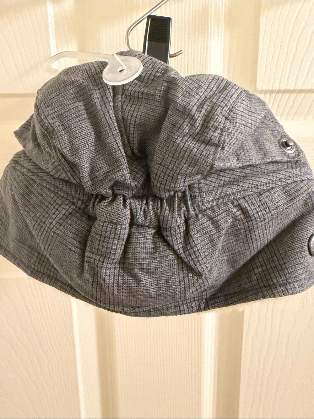 GAP Gray Sherpa-Lined Baby Winter Hat with Earflaps